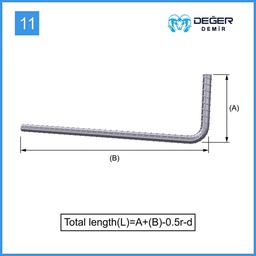 Reinforcement Rebar Shape Code 11